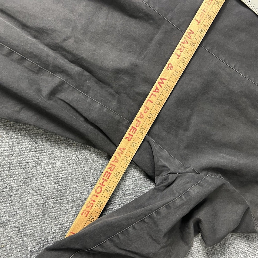 Burberry London Coat Womens 10 Black Cotton Nova Check Lined Rain Mid Length - Picture 4 of 8